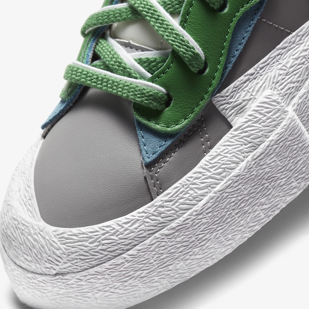 nike sacai blazer low classic green